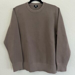 Uniqlo Washable Milano Ribbed Sweater Large